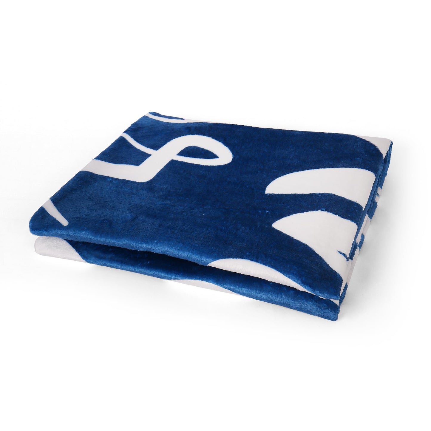 Throw Blankets Gift for Mom from Daughter Son, Best Mom Ever Blanket for Mother's Day, Soft Flannel Throw Blankets for Christmas Valentines Gift 60" x 50"(Blue)