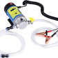 NORJIN Oil Extractor Pump 12V 100W, Engine Oil Transfer Change Pump, Portable Electric Self-Priming Gear Pump Oil Change Pump with Tubes for Car Motorcycle RV ATV and Boat