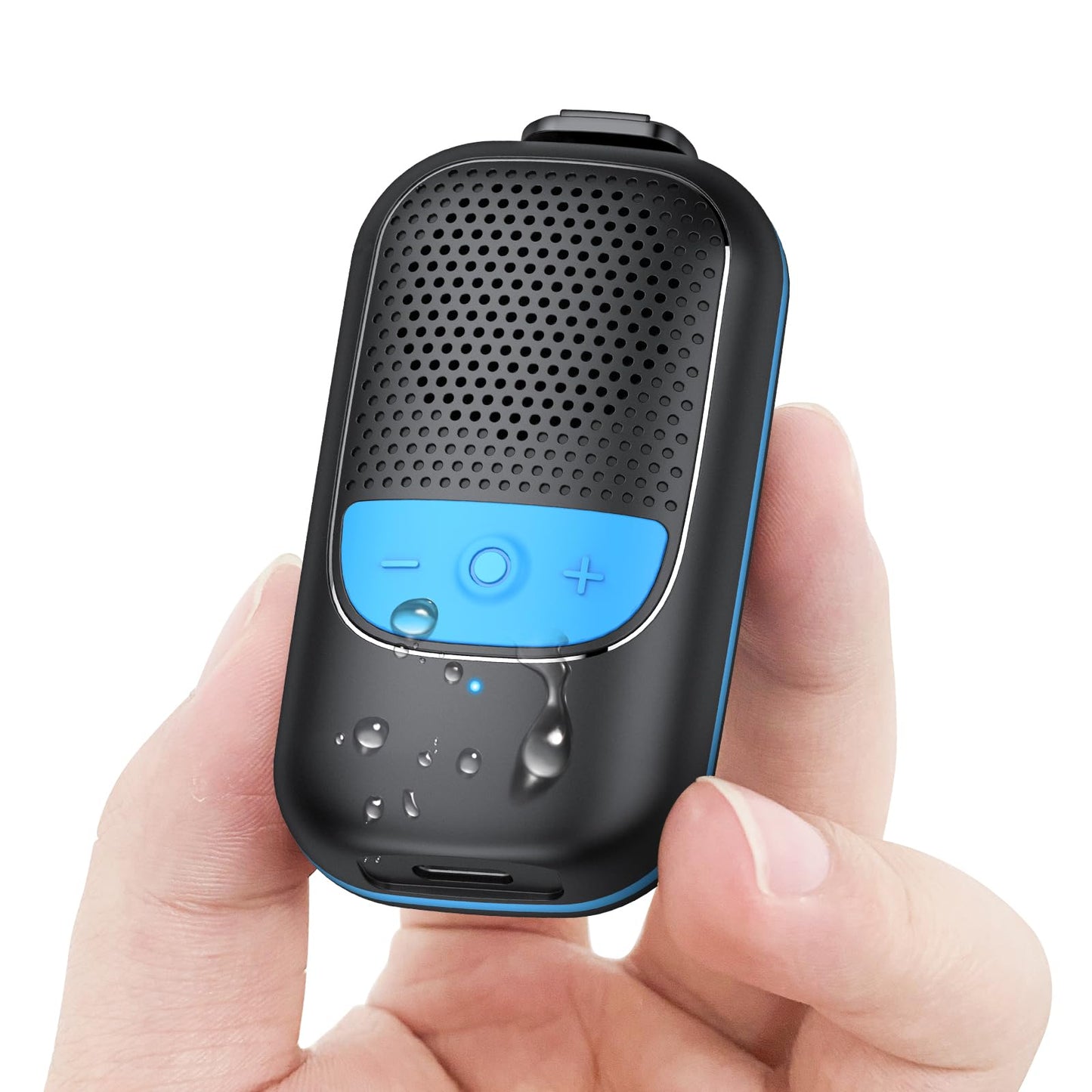 Small Bluetooth Speaker, Mini Speaker Built-in Mic, Speakers Bluetooth Wireless with 15 Hours Playtime, Hands-Free Call, IP67 Waterproof Portable Speaker for Hiking/Biking, Gifts for Women/Men