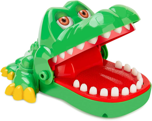iShyan Crocodile Teeth Toys Game for Kids, Crocodile Biting Finger Dentist Games Funny Toys, 2020 Version Ages 4 and Up