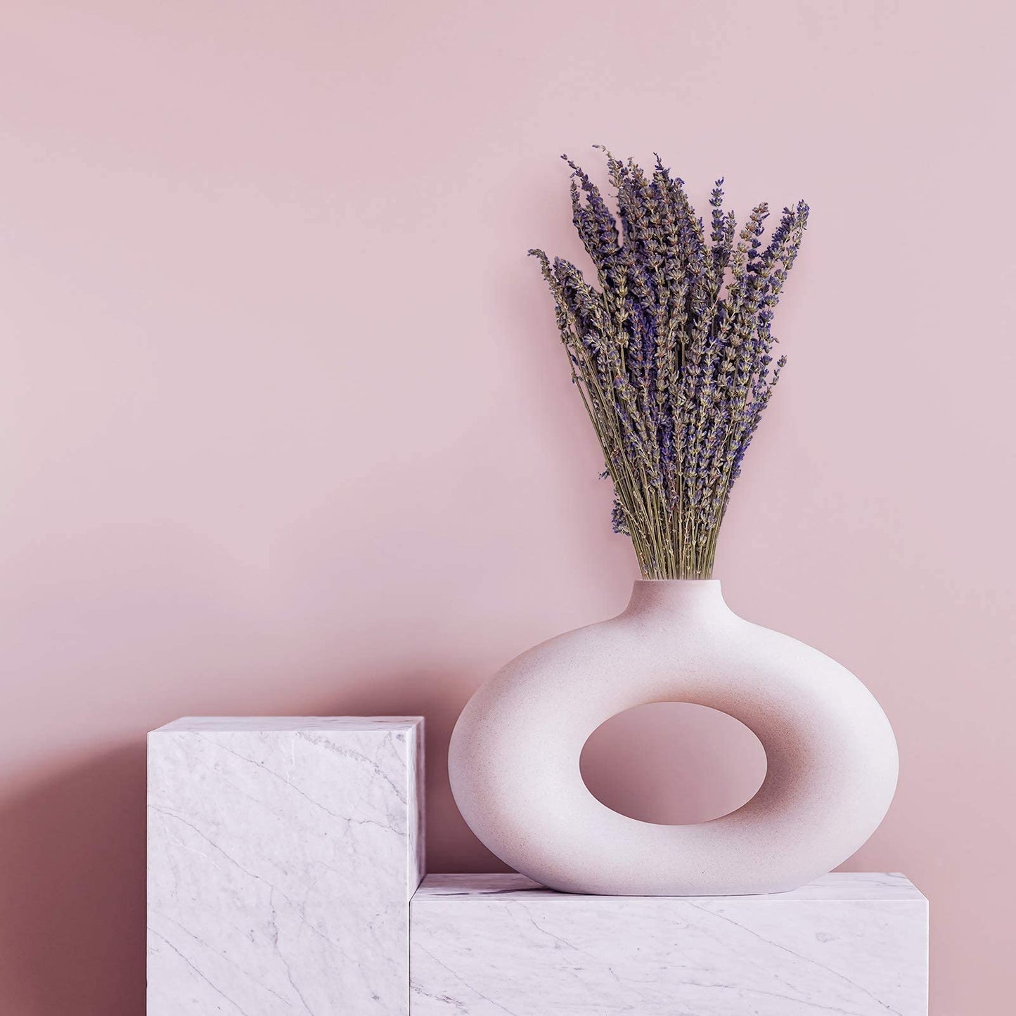 Dried Lavender Bundles, Uieke Natural Dried Lavender Flowers 280-300 Stems 16“ for Home Weeding Decoration Flower Arrangements Home Fragrance 2 Bundles