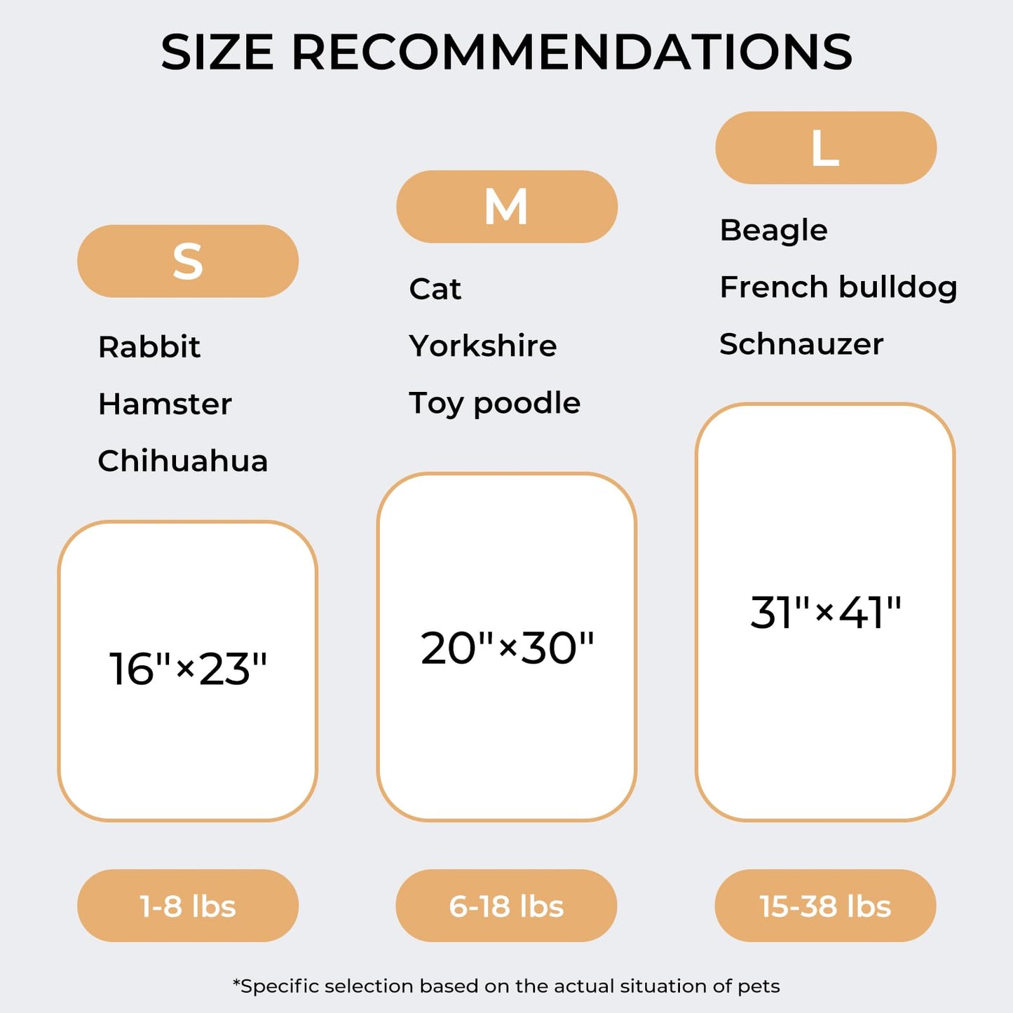 1 Pack 3 Blankets Super Soft Cute Dot Pattern Pet Blanket Flannel Throw for Dog Puppy Cat Beige/Brown/Pink Small