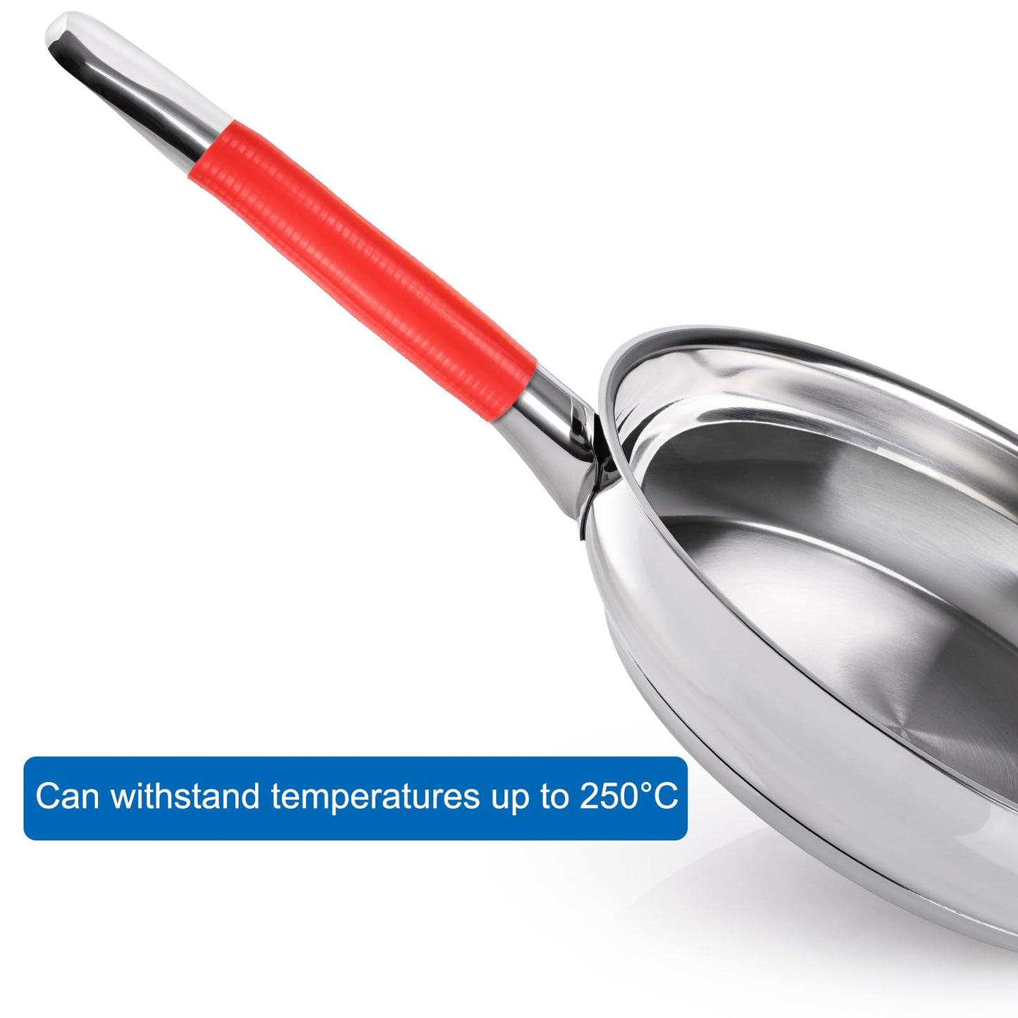 uxcell 3 Pcs Silicone Pan Handle Sleeve, Heat Resistant Potholder Pot Holders Cover Sleeve for Frying Pan Handle Spatulas, Grey (M)