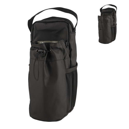 Moulin Fitness Magnetic Gym Bag, Magnetic Water Bottle Gym Bag,Portable pull cord water bottle bag, Securely Attaches to Gyms Equipment For Trave, Sports, Work (Green)