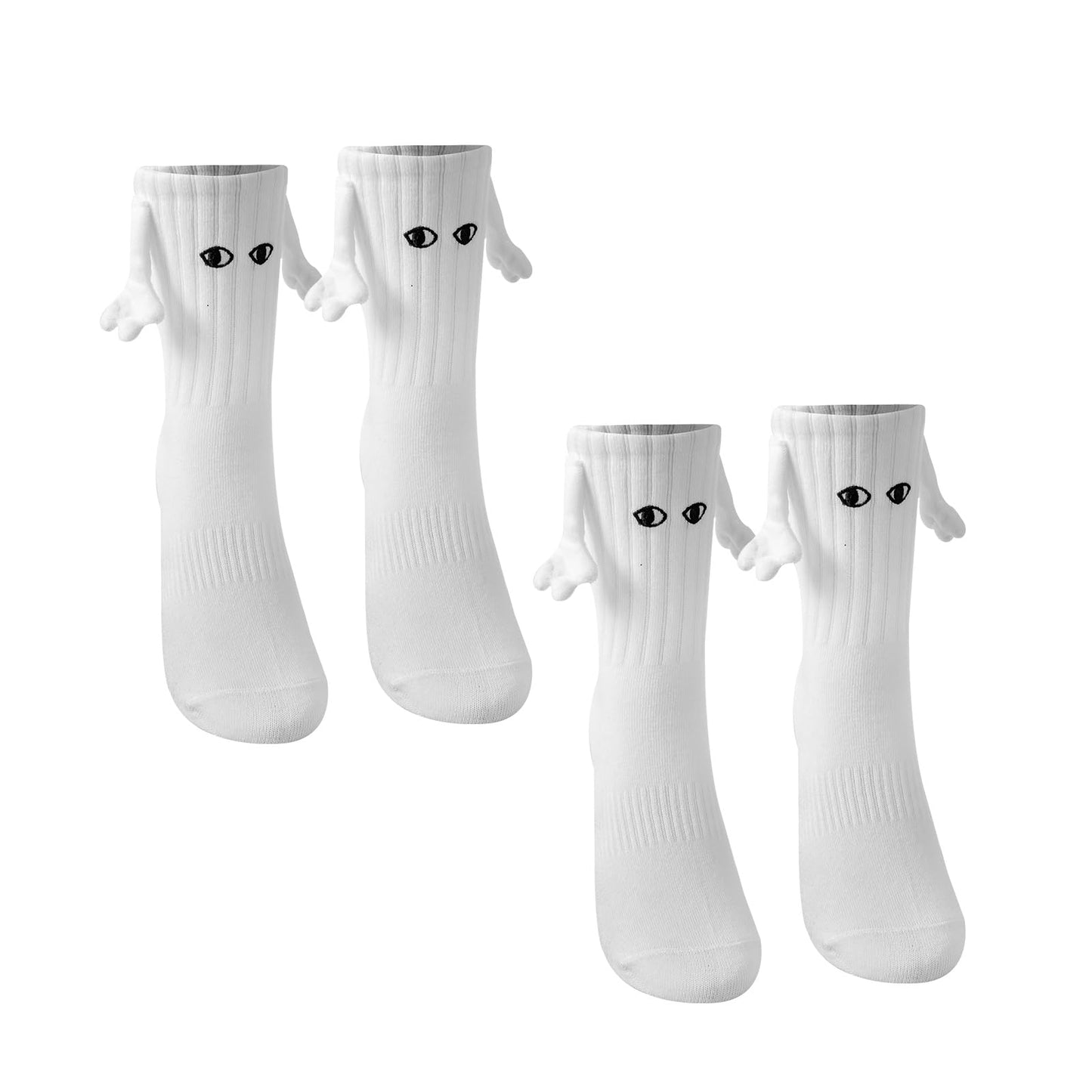 Holding Hands Socks Funny Magnetic Suction Socks Birthday Christmas Funny Gifts for Valentines Him and Her