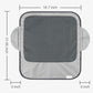 Minnebaby Extra Large Booster Chair Protector Cover, Dining Chair Seat Cover for Booster Seat, Grey