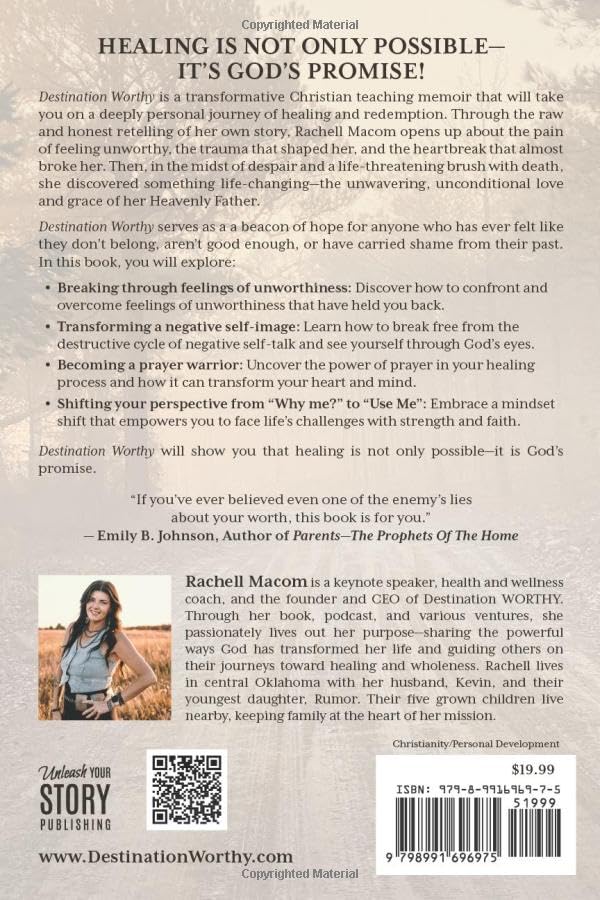 Destination Worthy: Experience Transformational Healing Through Love and Grace