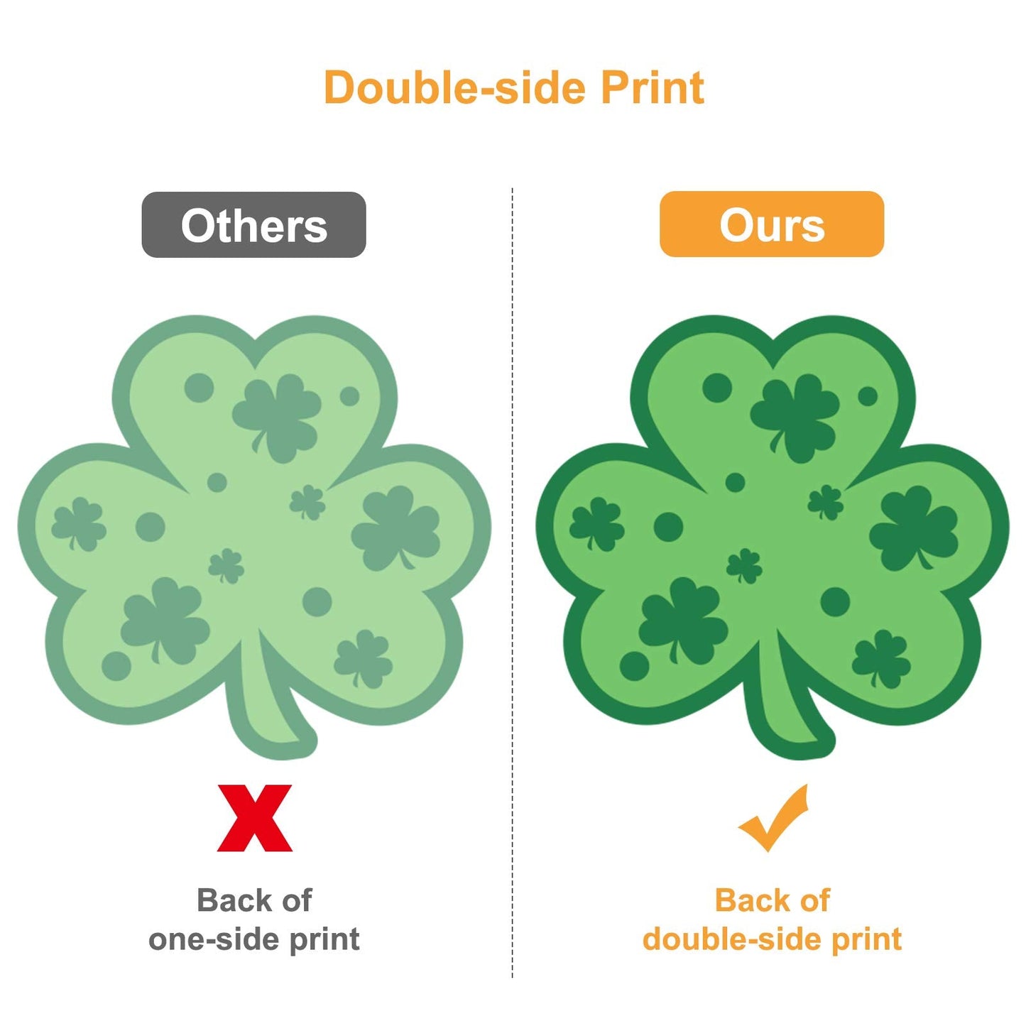 St Patricks Day Window Clings, 109 Pcs Shamrock Window Stickers for St Patricks Day Decorations