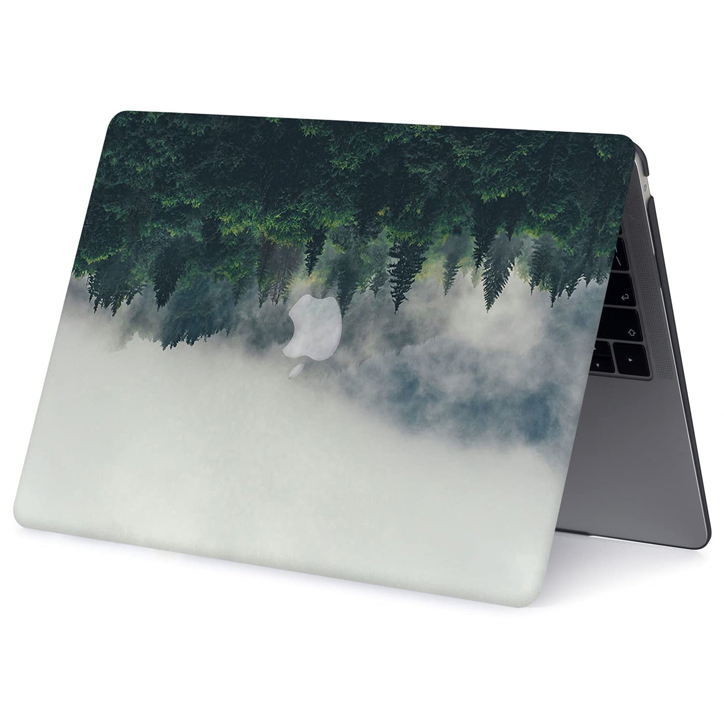 Case Compatible with MacBook Pro 13 Inch 2015 2014 2013 2012 Model A1502 & A1425, Plastic Hard Shell Protective Case & Keyboard Cover for Mac Pro 13 with Retina Display - Forest