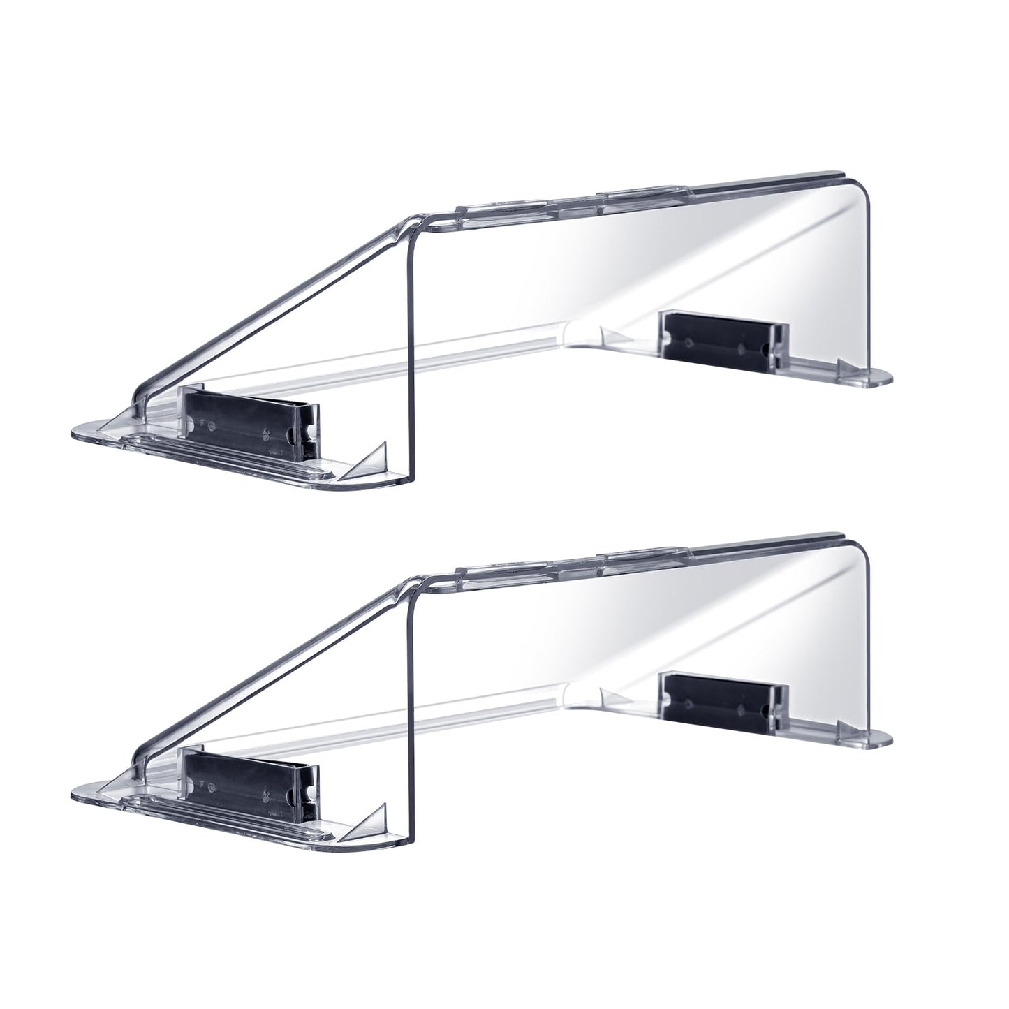 Adjustable Air Vent Deflector for AC,Ceiling, Wall, Floor, 9” to 14” Wide, Baseboard - Magnetic, Heat & Wind Blocker,Vent Covers for Central Conditioner, Heating, Refrigeration, Builder,2 Pack