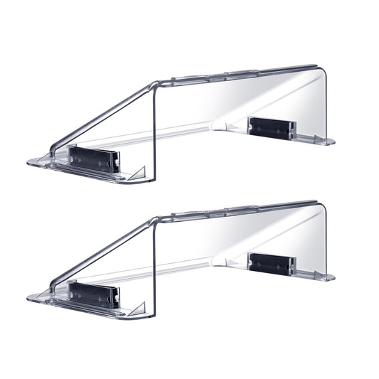 Adjustable Air Vent Deflector for AC,Ceiling, Wall, Floor, 9” to 14” Wide, Baseboard - Magnetic, Heat & Wind Blocker,Vent Covers for Central Conditioner, Heating, Refrigeration, Builder,2 Pack