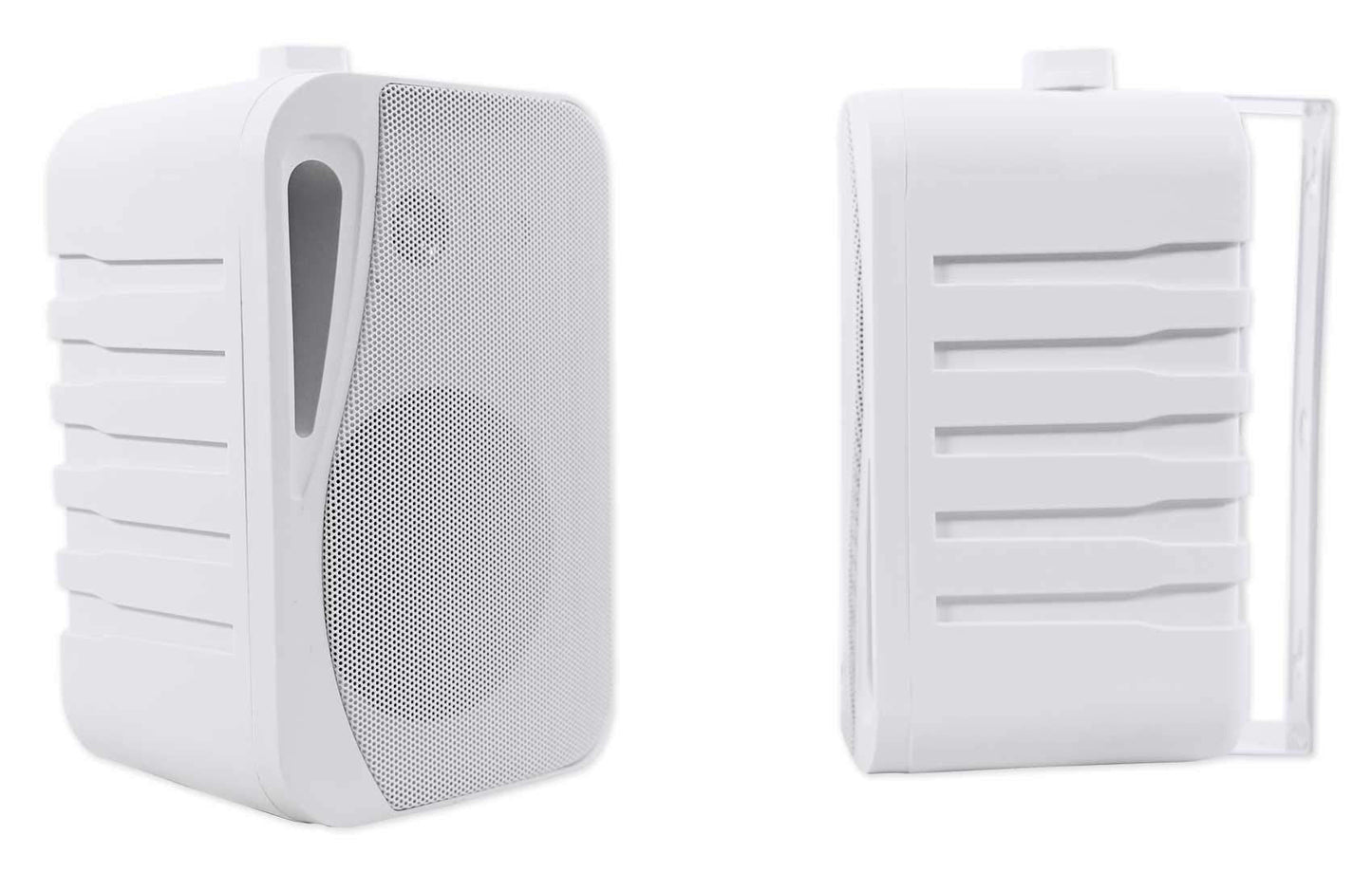 Rockville HP4S (2) 360W 4" Outdoor/Indoor Speakers 4 Ohm, Waterproof Design, Swivel Brackets, Clear Audio, for Home Theater and Patio Entertainment