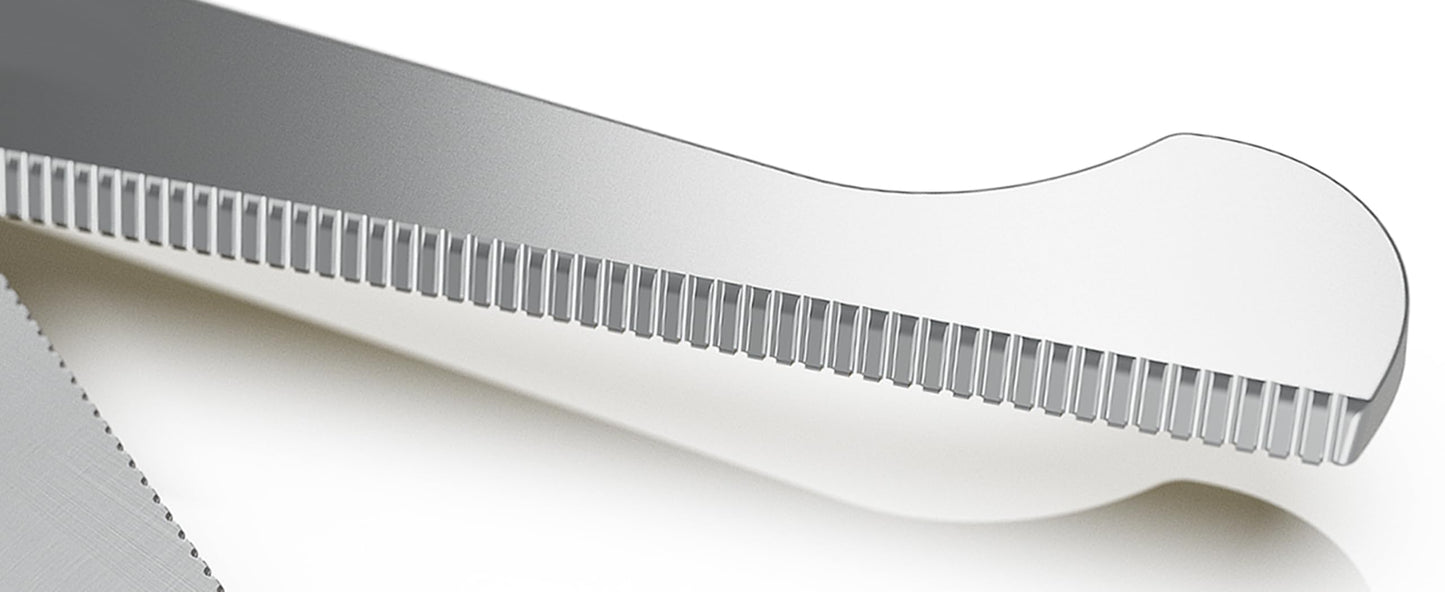 Tiny Trim 4.5" Ball-Tipped Scissor for Dog, Cat and all Pet Grooming - Ear, Nose, Face & Paw - Scaredy Cut's small Safety Scissor Blue