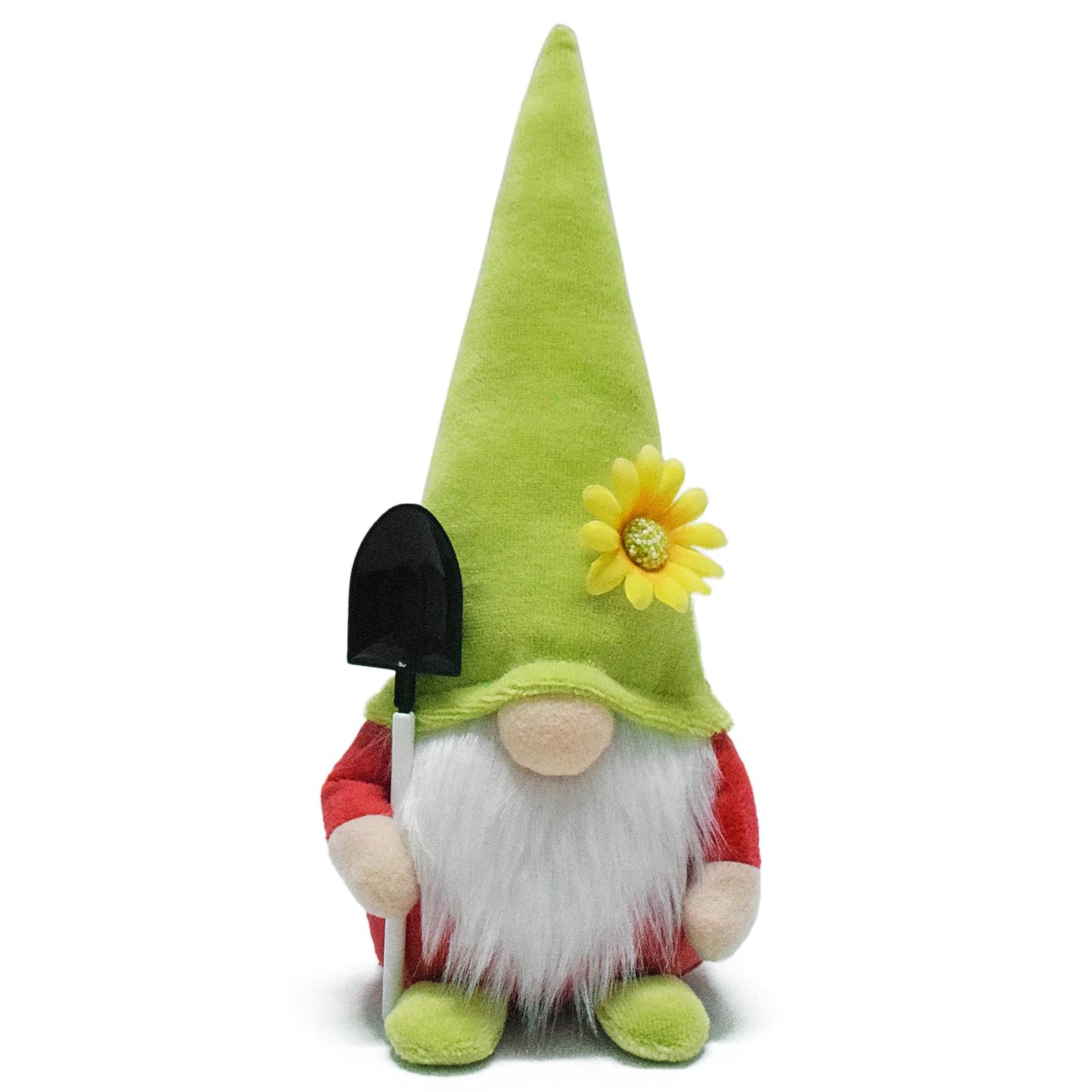 Attiigny Spring Flower Gnome Plush, Set of 3 Flower Spring Summer Gnomes Holiday Ornaments, Handmade Shelf Tiered Tray Decorations Gifts Santa Dolls for Home