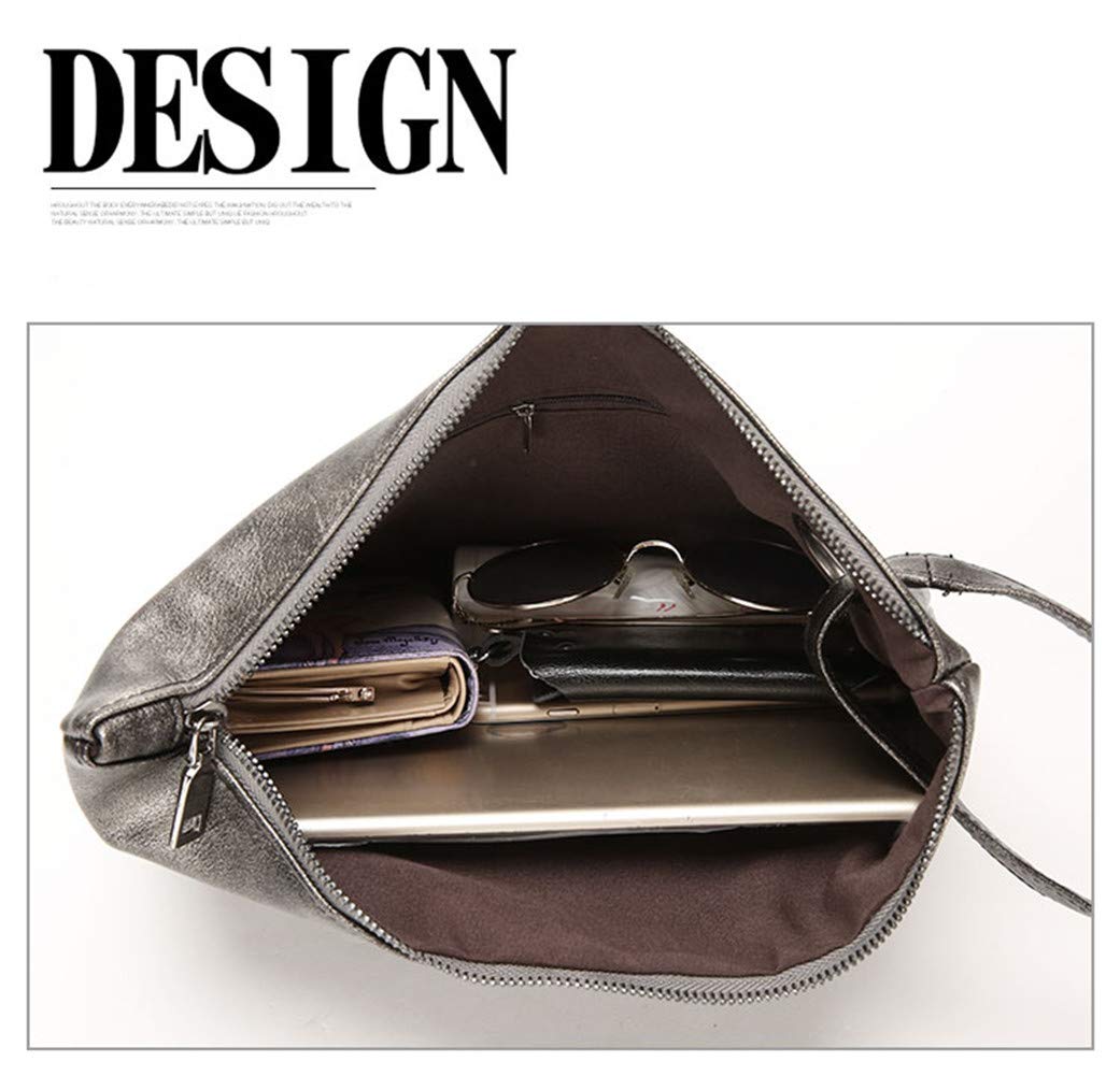 DIHKLCIO Evening Bags Purse Envelop Clutch Chain Shoulder Womens Wristlet Handbag Foldover Pouch Brown Large