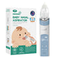 GROWNSY Nasal Aspirator for Baby, Electric Baby Nose Sucker with Larger Suction Chamber and More Powerful Suction, Automatic Nose Cleaner with Music and Light Soothing Function