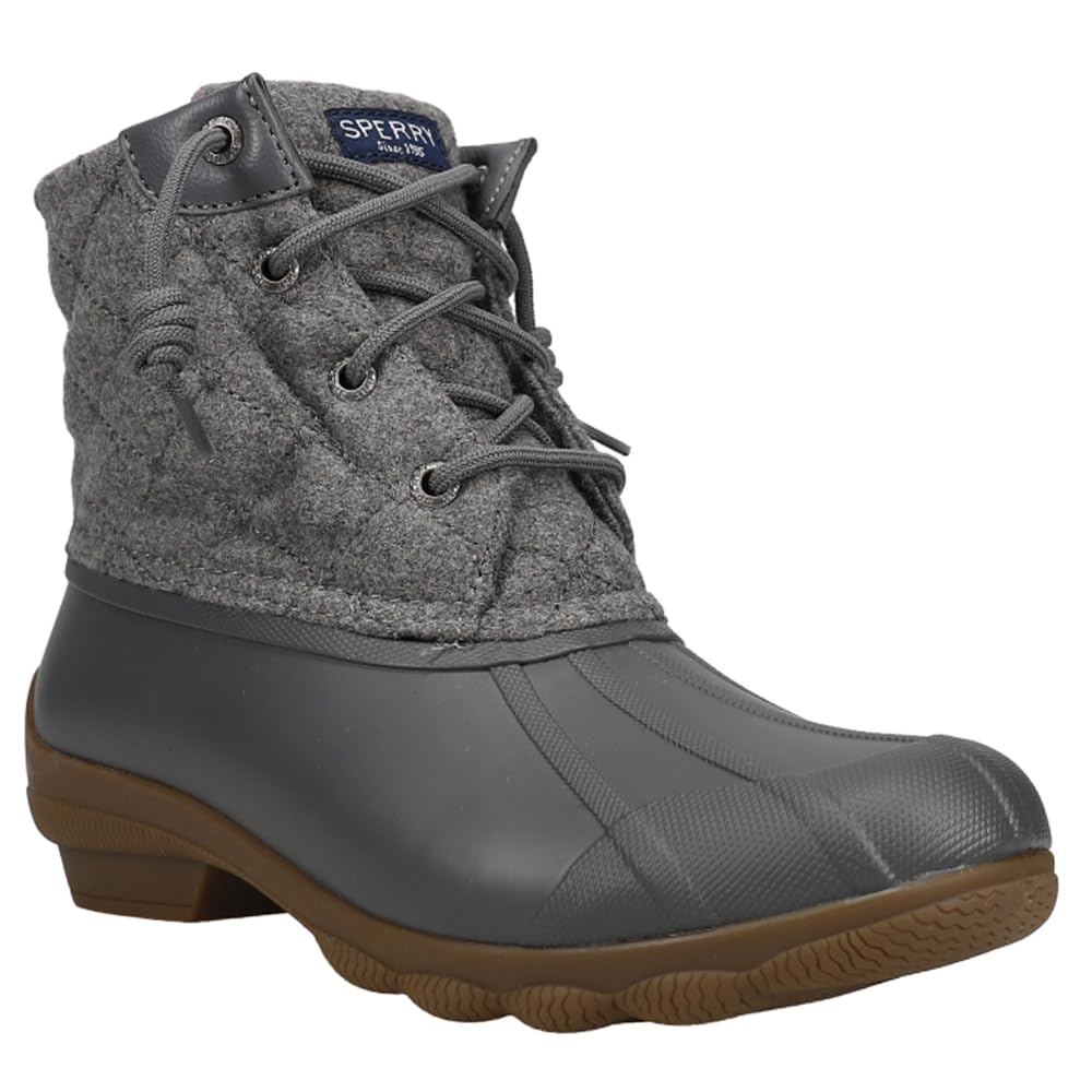 Sperry Women's Syren Gulf Ankle Boot, Grey, 5