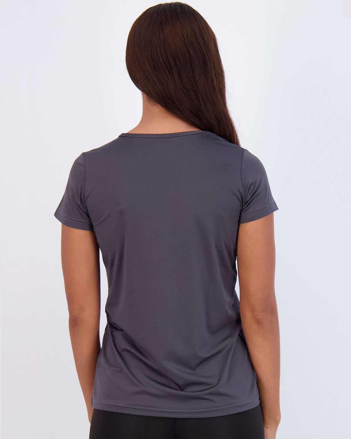 Real Essentials Womens Quick Dry Fit Dri Fit Active Wear Yoga Workout Athletic Tops Running Gym Exercise Ladies Short Sleeve Crew Scoop Neck Moisture Wicking Tees T-Shirt, Set 7, XL, Pack of 5