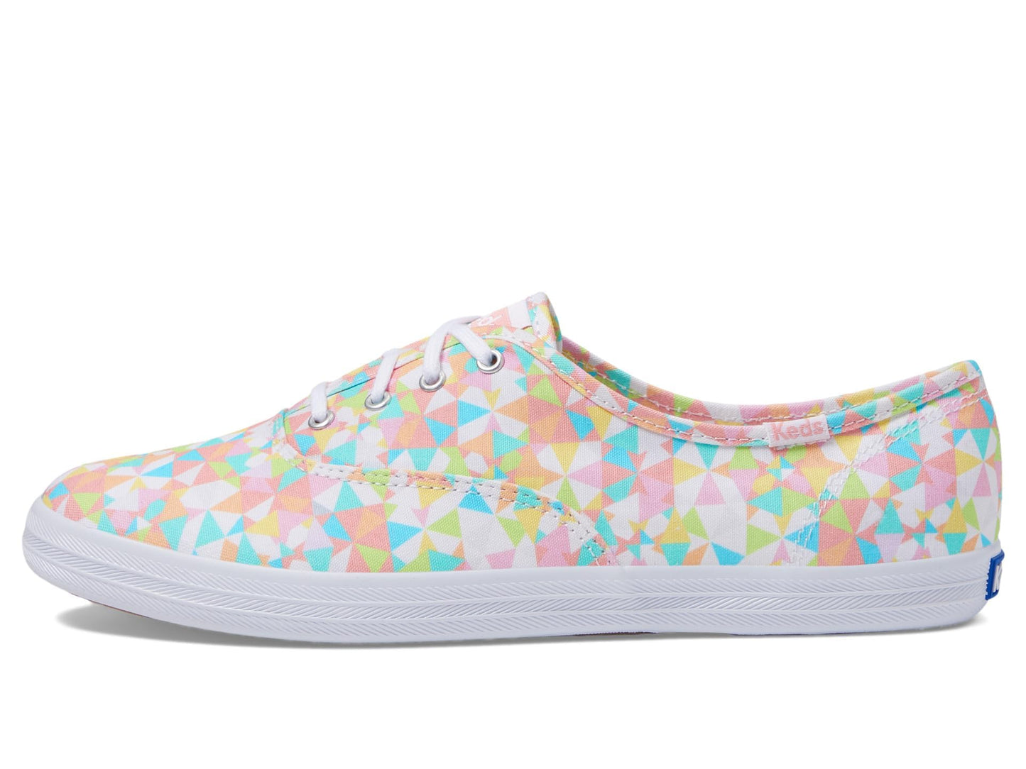 Keds Women's Champion Seasonal Canvas Sneaker, Kaleidoscope Multi, 5