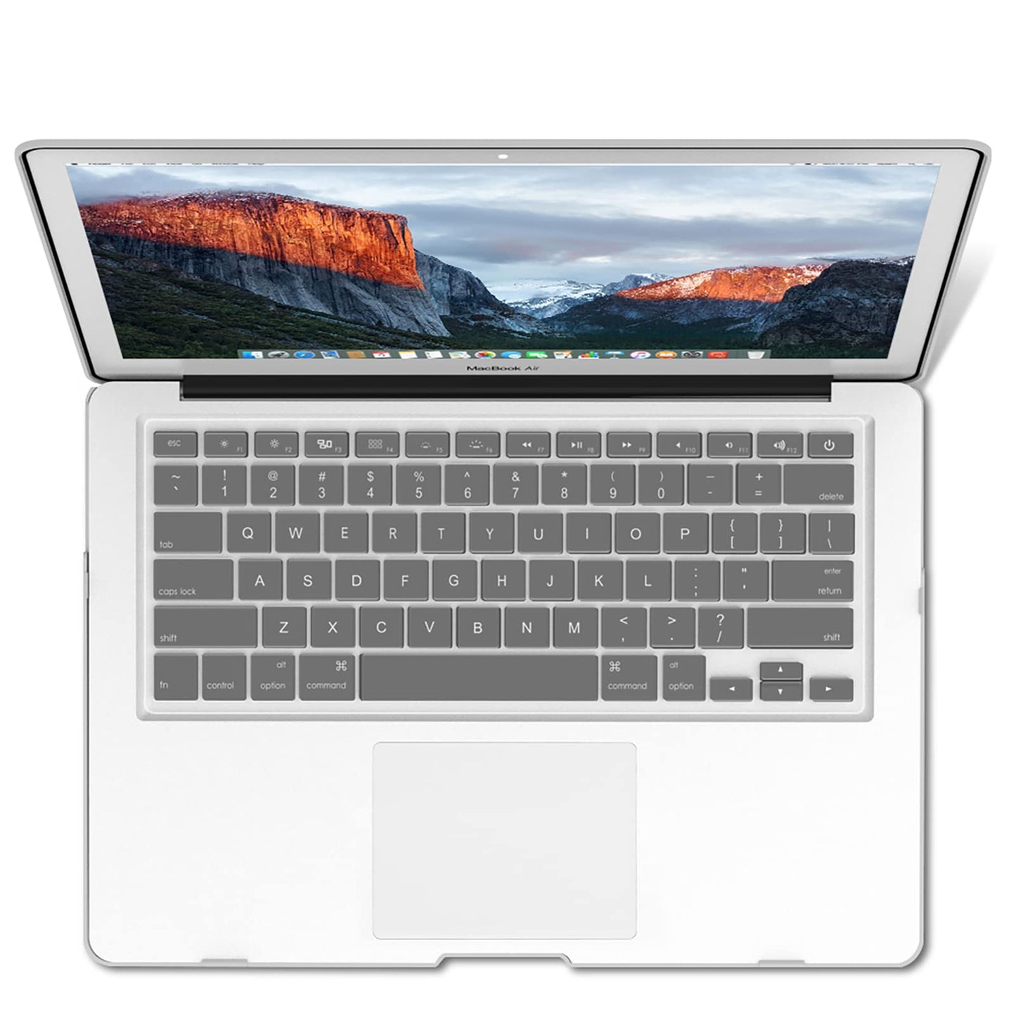 IBENZER Compatible with MacBook Pro 13 Inch Case 2015 2014 2013 end 2012 A1502 A1425, Hard Shell Case with Keyboard Cover for Old Version Apple Mac Pro Retina 13, Crystal Clear, R13CYCl+1 F