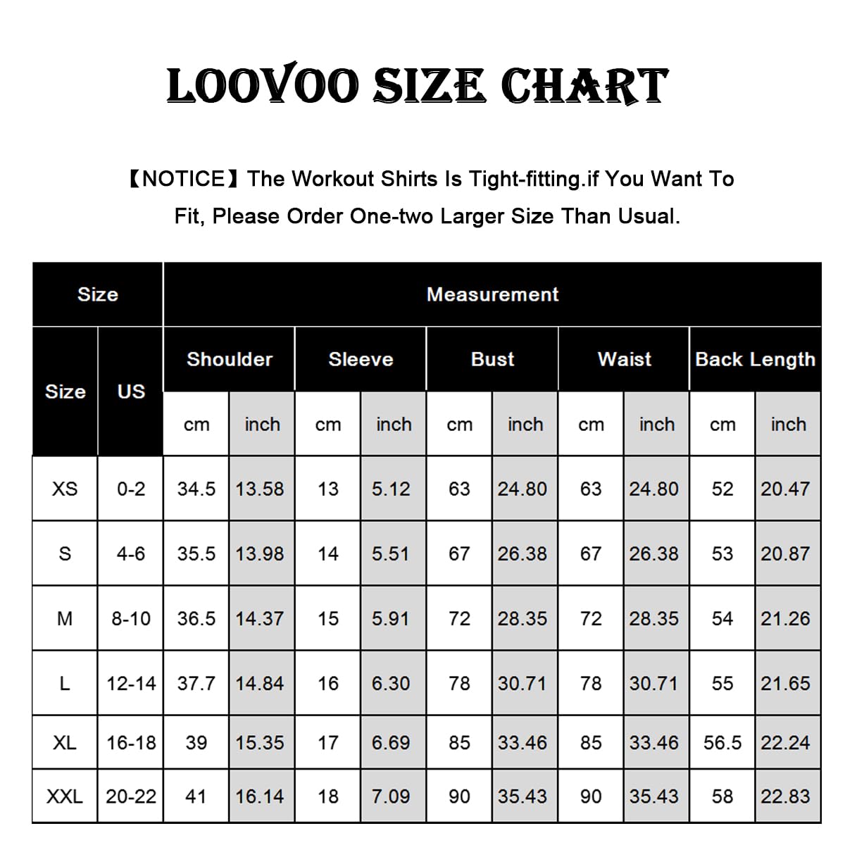 Loovoo Womans Basic Baby Tops Active Sports Yoga Clothing Spandex Cropped Tee Lady Crew-Neck Fitness Cute Slim Activewear