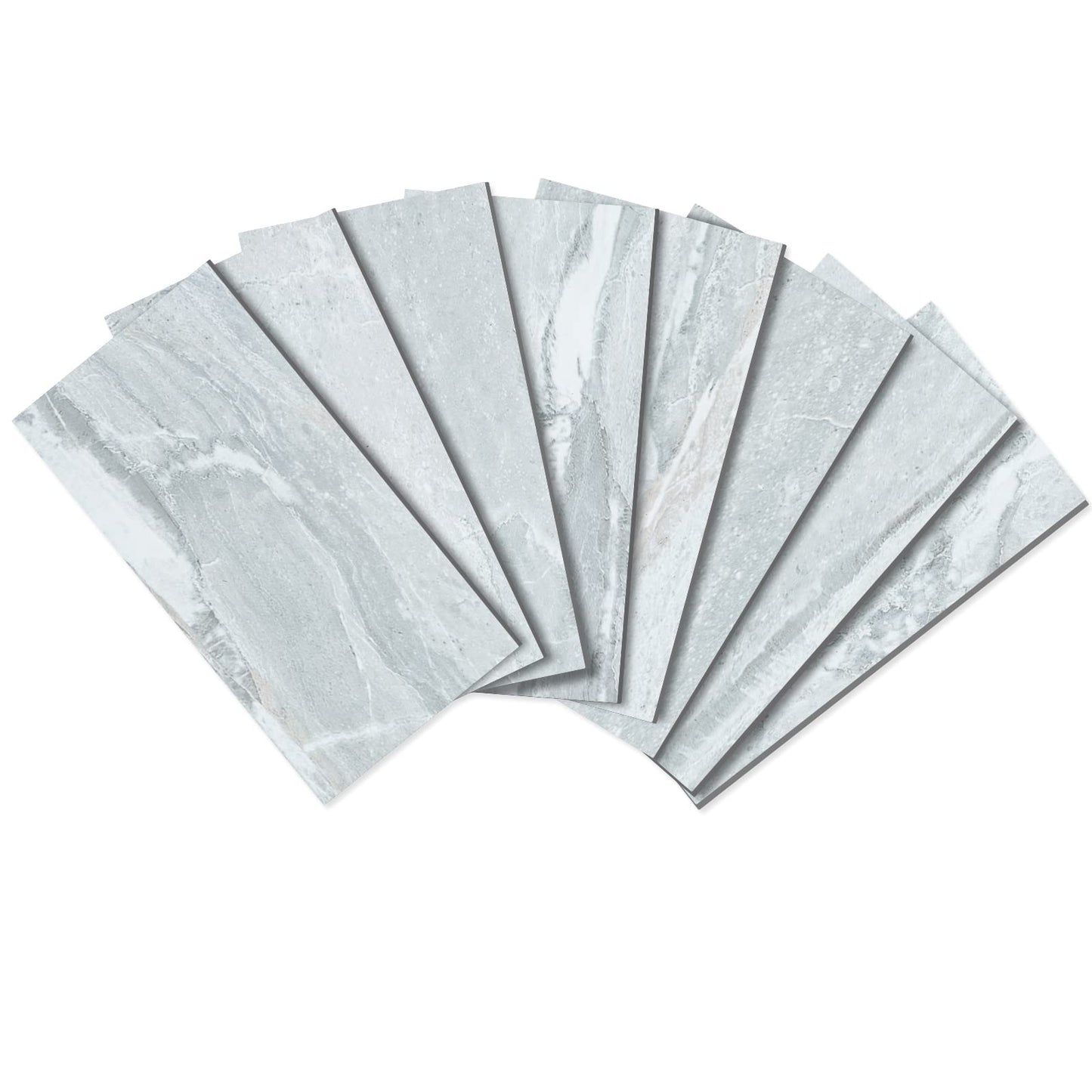 Midcard 98 Pieces Peel and Stick Backsplash SPC Wall Tile, for Kitchen and Bathroom