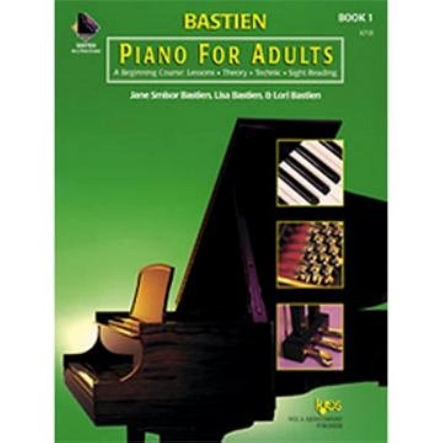 KP1B - Bastien Piano for Adults, 1 Book Only: A Beginning Course: Lessons, Theory, Technic, Sight Reading