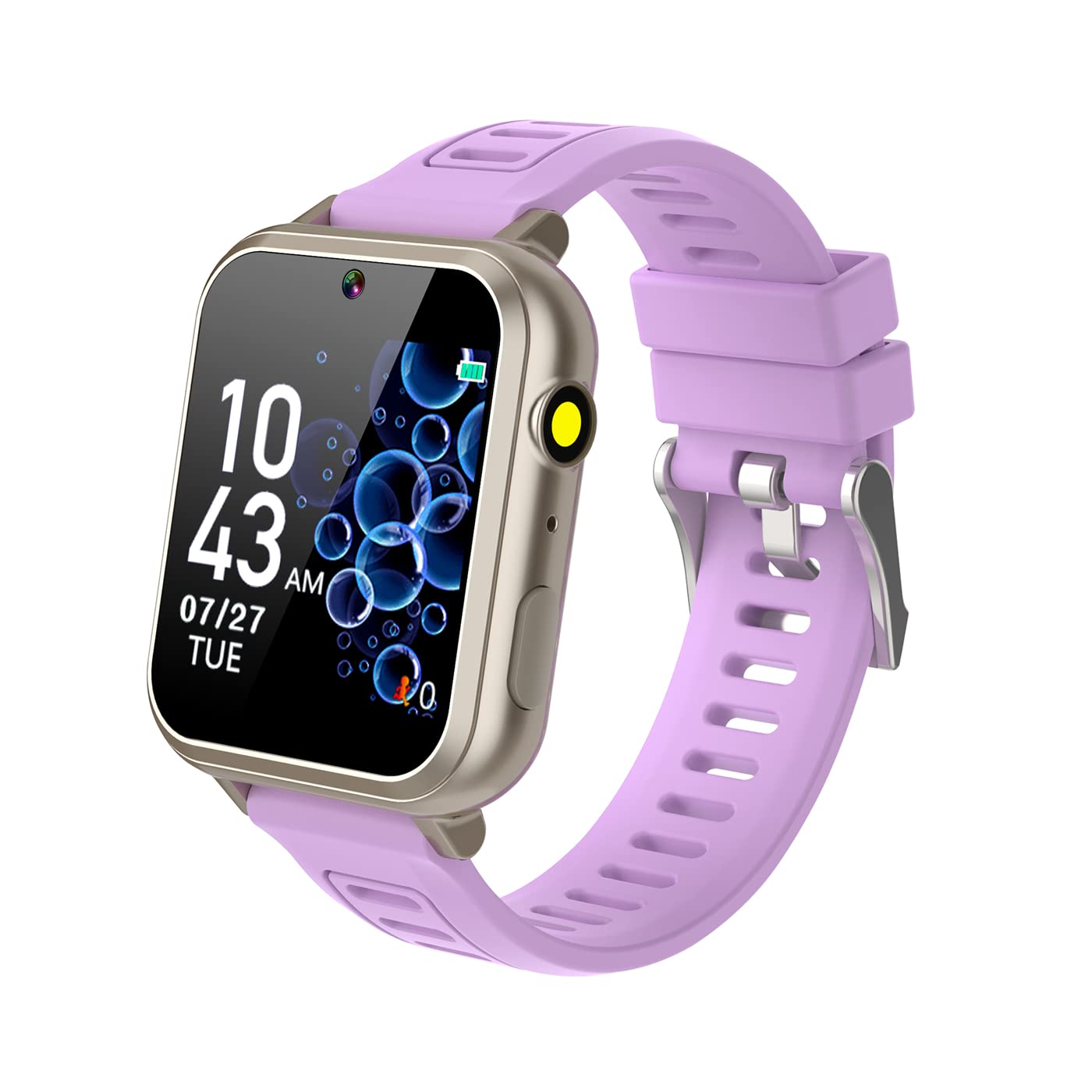 Smart Watch for Kids with 24 Puzzle Games HD Touch Screen Camera Music Player Pedometer Alarm Clock Calculator Flashlight 12/24 hr Gifts for 4-12 Year Old Boys Toys for Kids