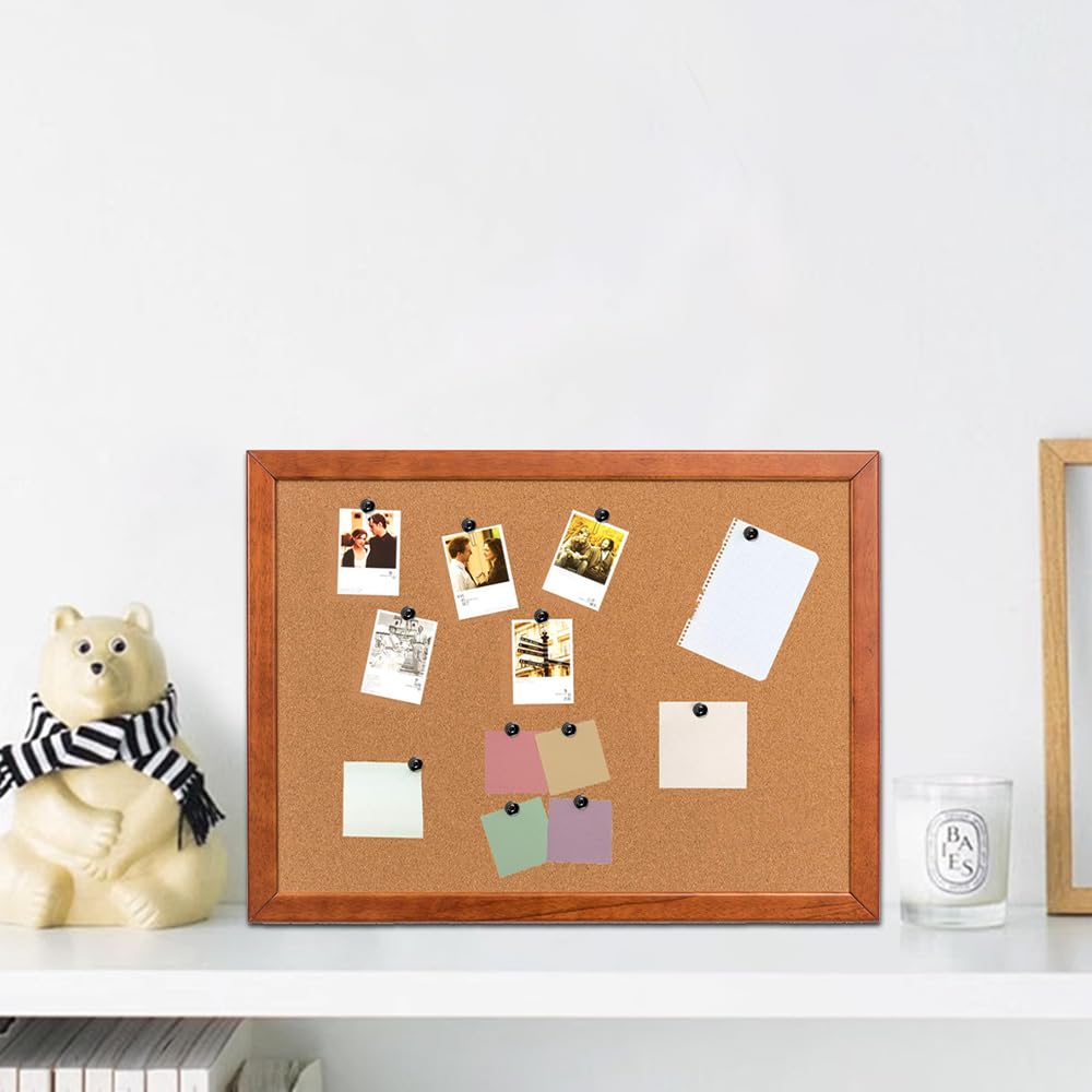 Picture Hanging Kit, Push Pins, Picture Hangers, Double Headed Thumb Tacks for Wall Hooks for Hanging, Nails for Hanging Pictures, Thumb Tacks for Tapestry Poster Drywall thumbtacks, 20 Pack, Black