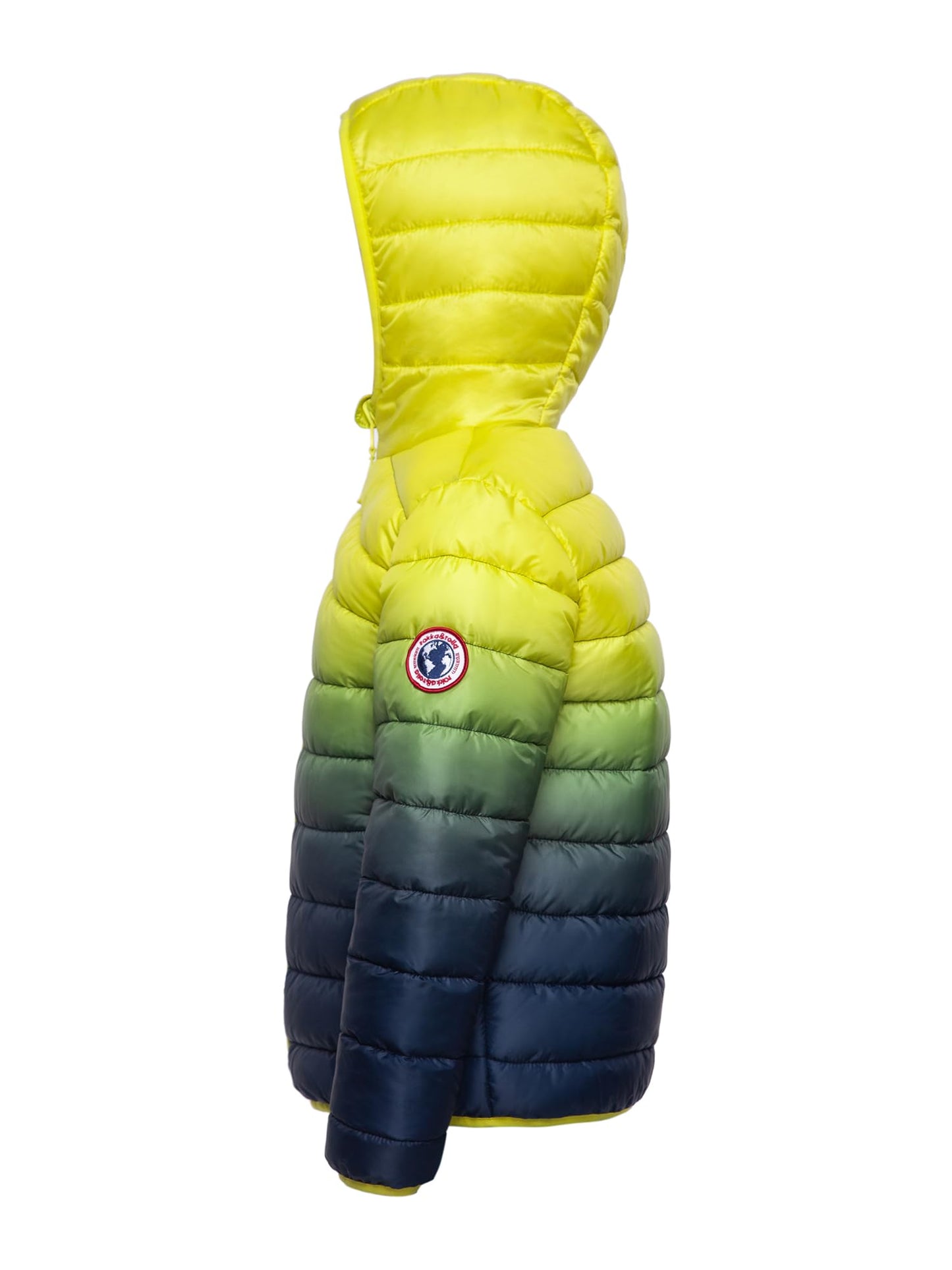 Rokka&Rolla Boys' Reversible Lightweight Puffer Jacket Hooded Water-Resistant Winter Coat