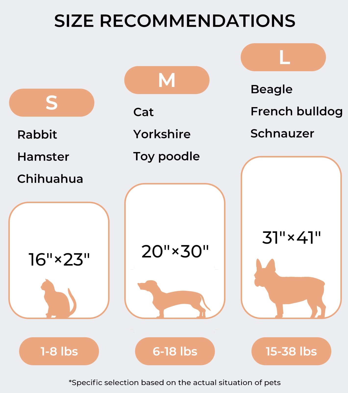 Luciphia 1 Pack 6 Dog Blankets Cat Soft Fluffy Fleece Pet Blanket Warm Cute Print Design Puppy Kitten Doggy Paw Small(23"x16")