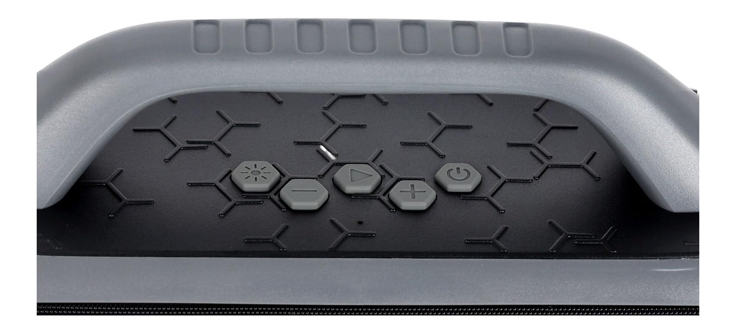 Rockville RPB50 40W Portable Bluetooth Speaker, TWS Linking, LED Lights, Long Battery, Perfect for Parties and Outdoor Adventures