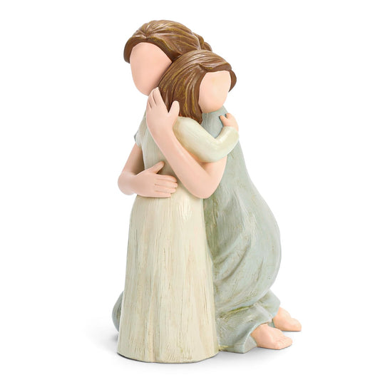 Sister Figurines, Love My Sisters Friends Forever, 2 Women 6.2” Sculpted Hand-Painted Figures Gifts for Christmas Birthday (Sister)