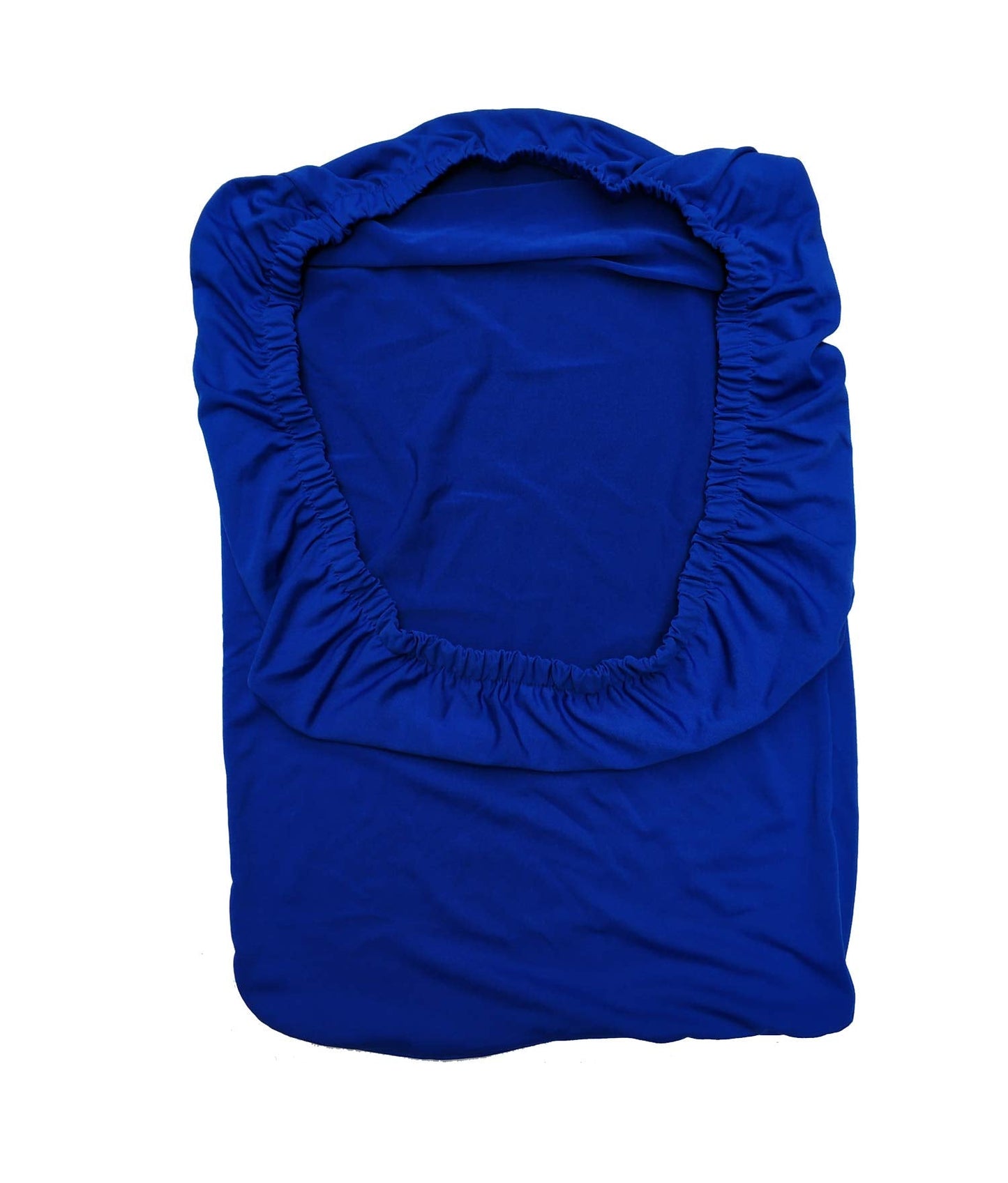 SheYang Spandex Fabric Stretch Removable Washable Dining Room Chair Cover Protector Seat Slipcovers(Royal Blue,4)