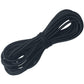 1/4" x 25' Elastic Bungee Cord Kayak Stretch String Rope Black Shock Cords