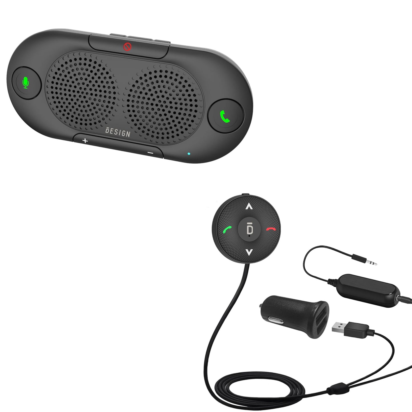 BK06 and BK03 Bluetooth Car Kit, Wireless Receiver for Car Handsfree Talking