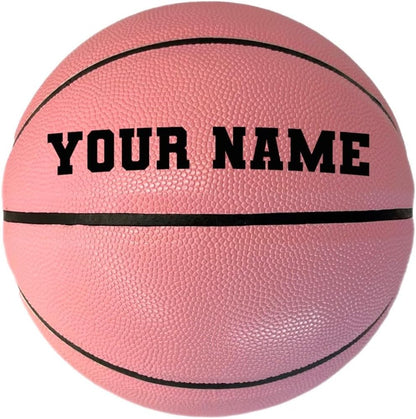 WILSON Customized Personalized NCAA Pink Basketball Size 6 28.5" - Custom Gift