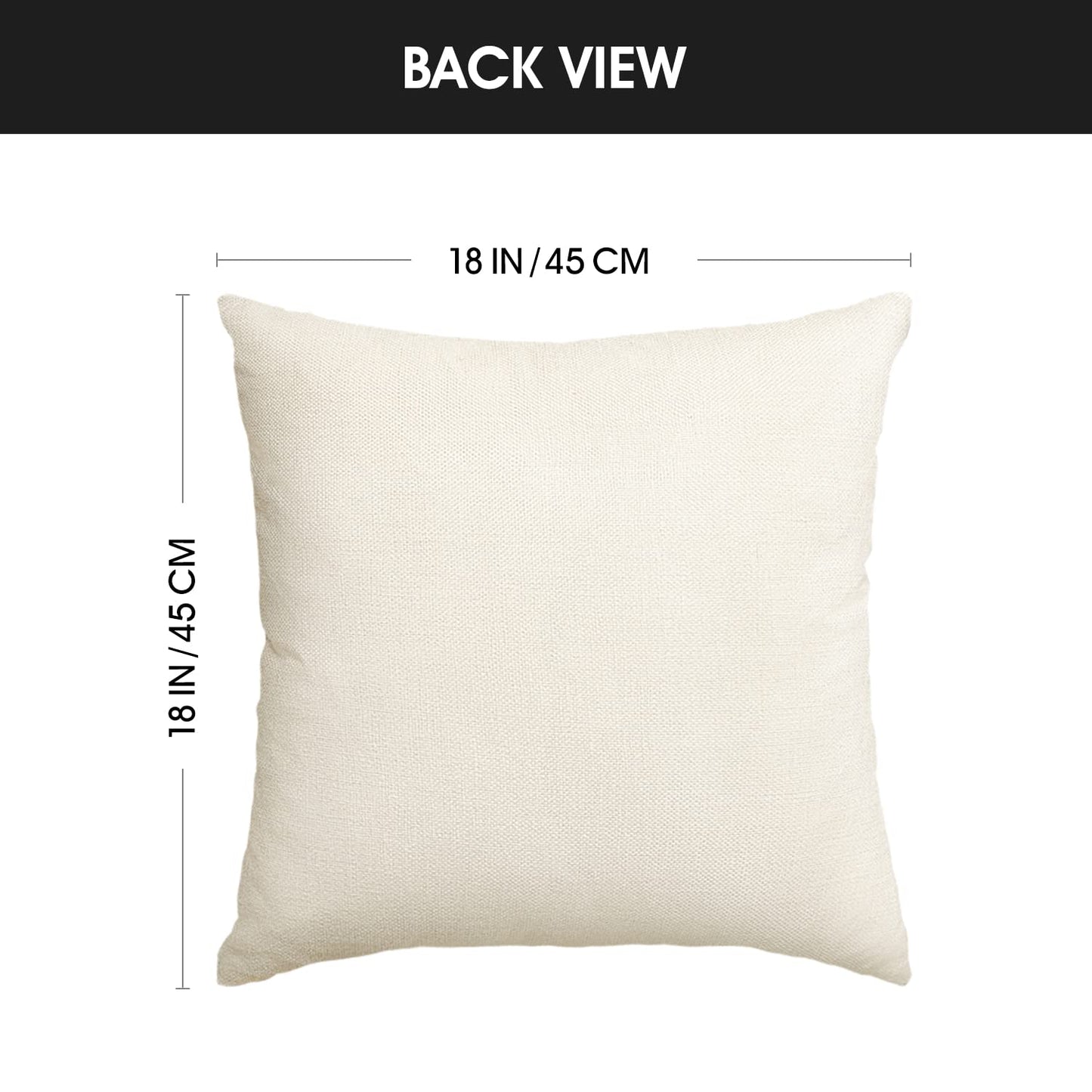 AVOIN colorlife Home Sweet Home Bee Sunflower Throw Pillow Covers, 18 x 18 Inch Love Lives Here Spring Summer Stripes Cushion Case for Sofa Couch Set of 4