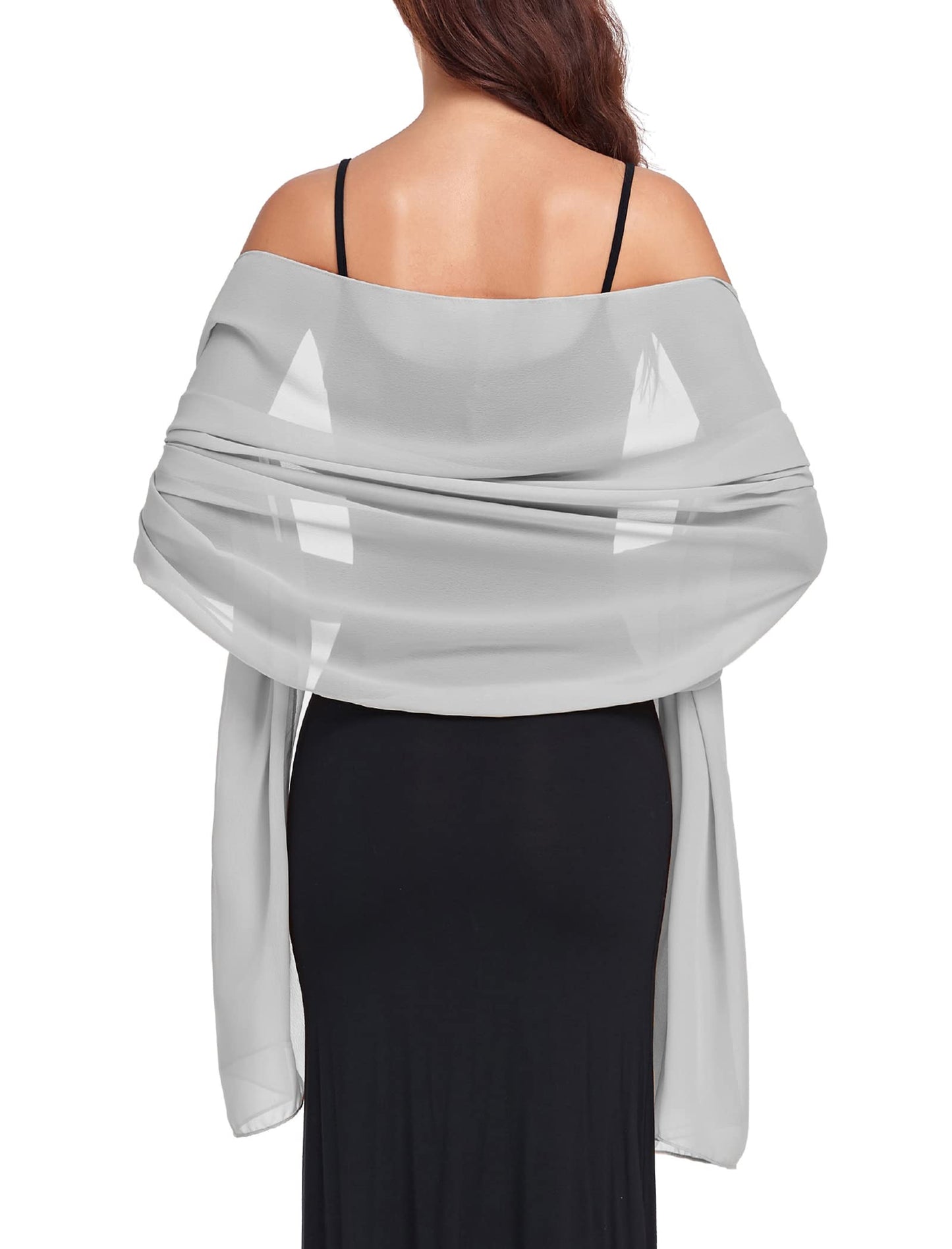 Shawl Wraps for Women Wedding Evening Chiffon Soft Shawls for Wedding Guest Bridal Scarf