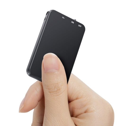 1536Kbps Digital Voice Recorder, with Noise Reduction, Metal Housing, for Lectures and Meetings