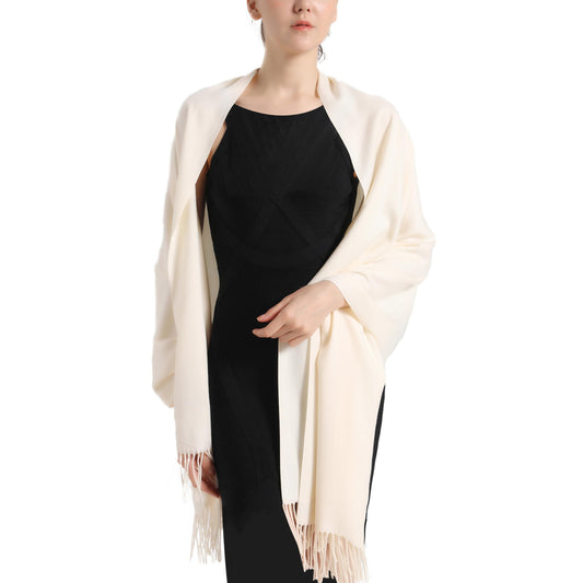 Pashmina Scarf and Shawl - Soft Women Pashminas Wrap for Wedding Evening Party (20 Colors)