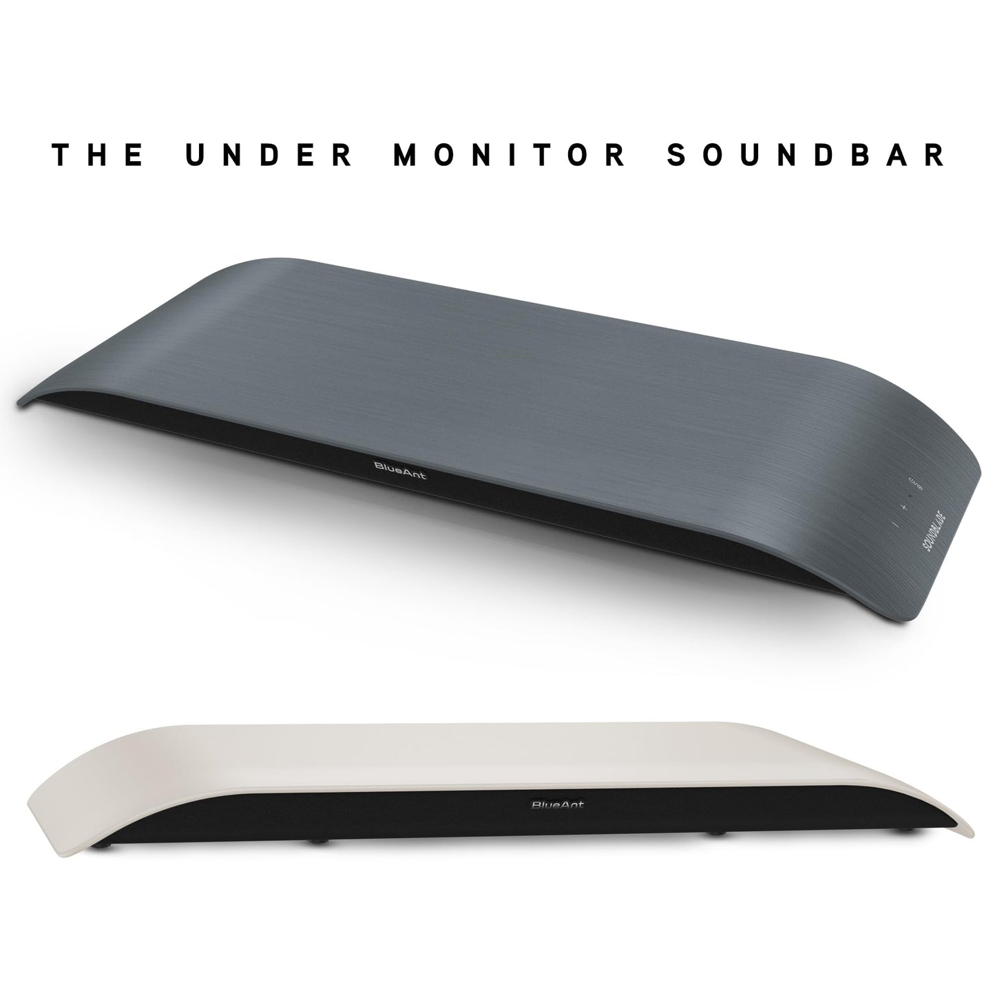 BlueAnt Soundblade Under Monitor Soundbar, Powerful 120 watt, 2.1 Channel USB-C, Bluetooth 5.3 Desktop Speaker for PC, Mac for Streaming Content, Music and Gaming. (Green)