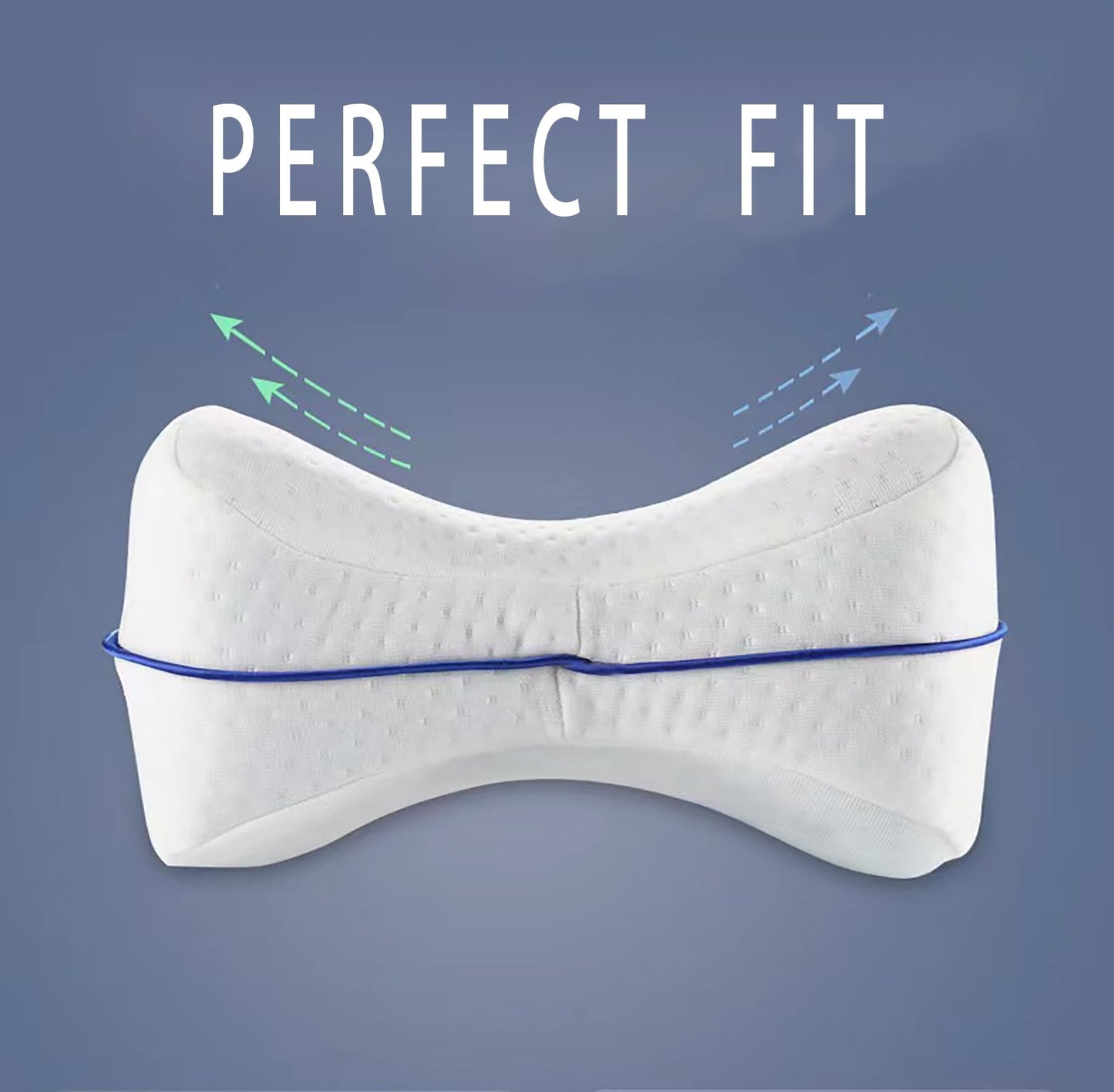 2 pcs Replacement Pillow Case for Contour Legacy Leg，Washable Zippered，Lightweight and Soft， Cover ONLY（White）