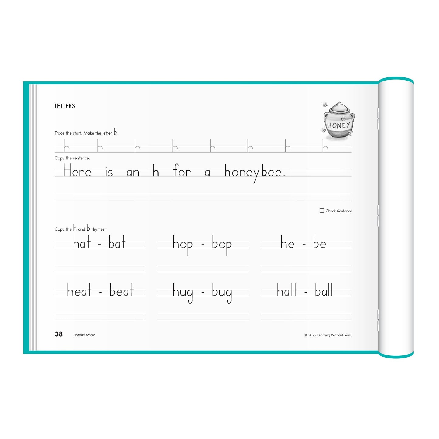 Learning Without Tears Age 7+, 2nd Grade+, Handwriting Practice, Writing Book, School & Home, Language Arts, Tutoring, Sensory