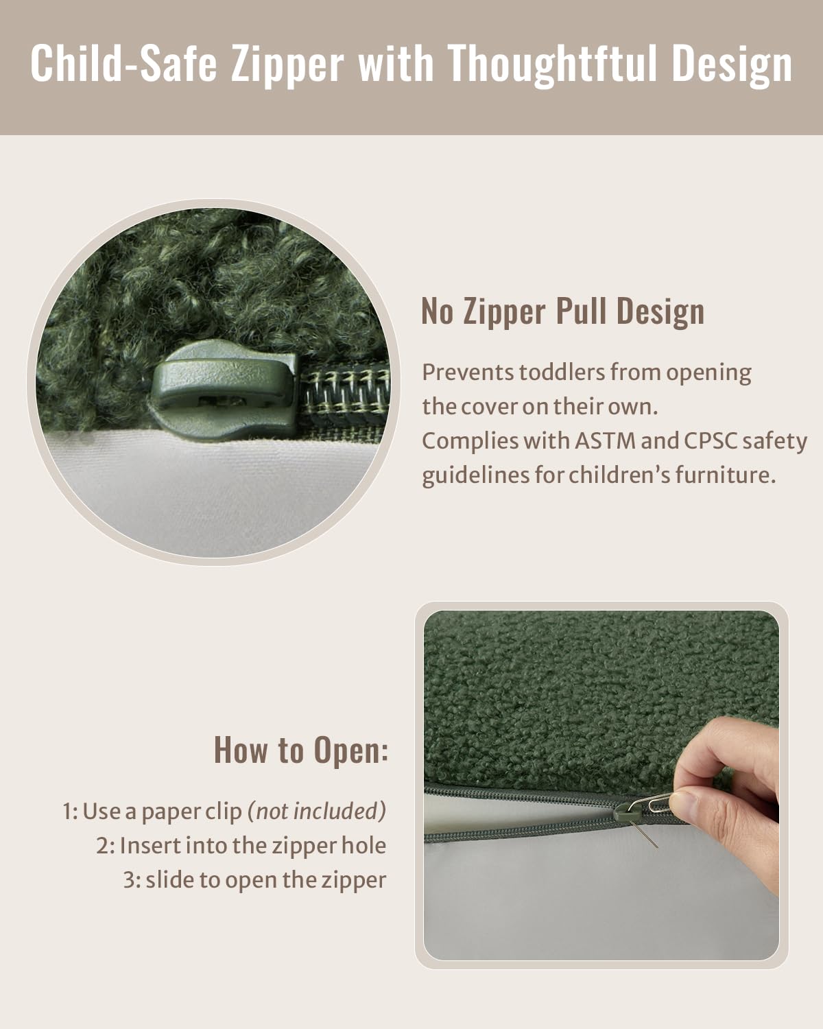 Blissful Diary Kids Couch, 2-in-1 Soft Toddler Couch Fold Out, Toddler Chair Comfy, Convertible Sofa to Lounger, Kids Furniture for Playroom, Gift for Birthday, Children's Day, Green Dinosaur