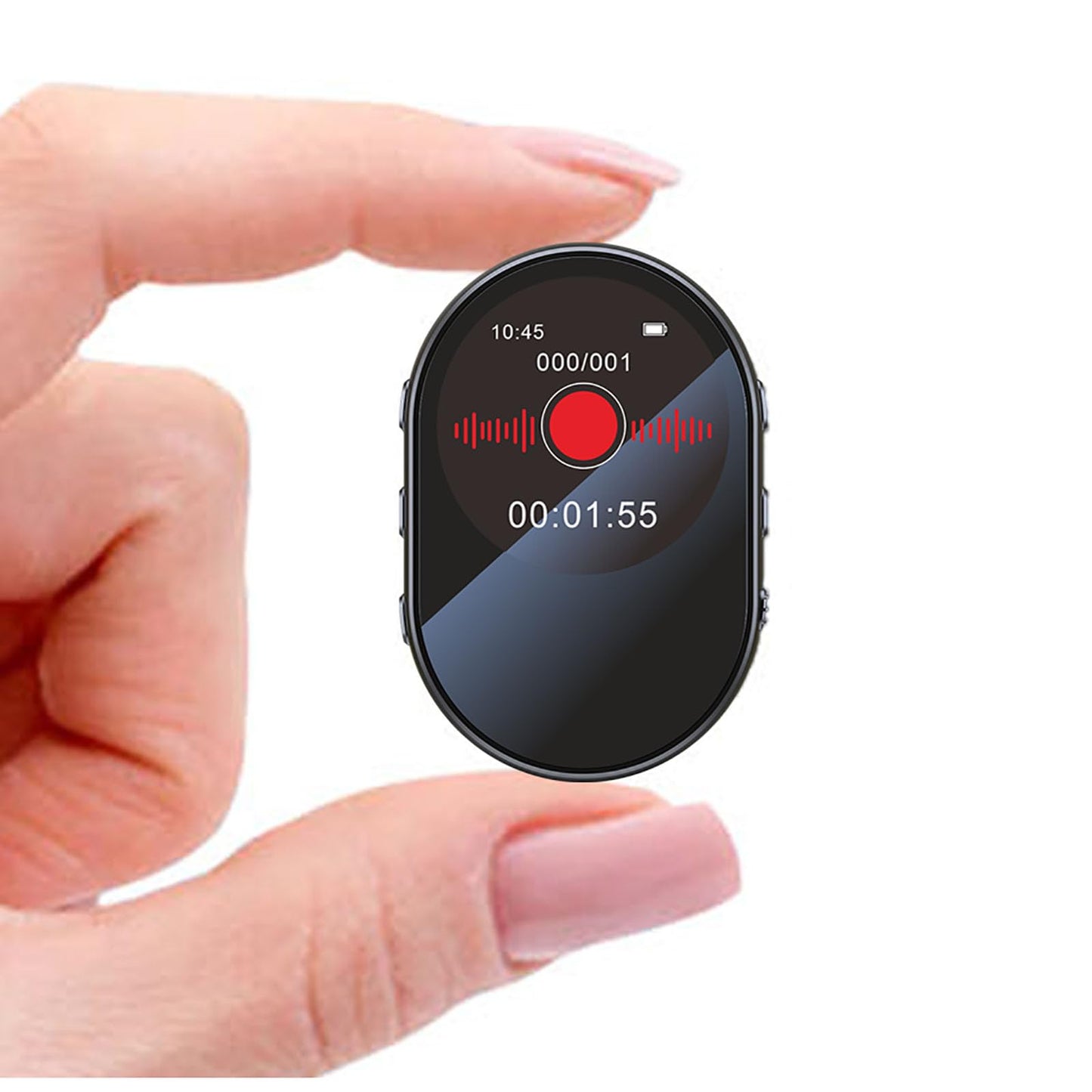 128GB AI Digital Voice Recorder with Playback,Voice Activated Audio Recorder,mini Recording Device,Timed Recording,Conference/Lecture/Classroom Learning,Portable Gifts,mini Tape Recorder,MP3 Player