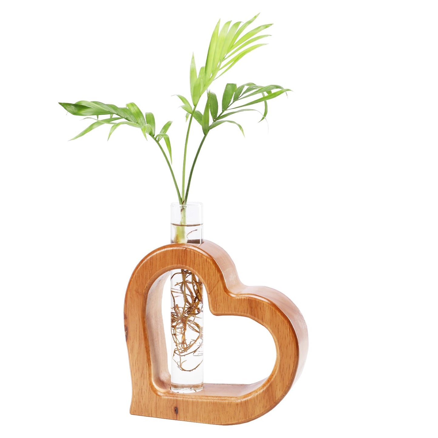 Chonsun Plant Propagation Stations Plant Terrariums Wall Hanging Planters Plant Stand Indoor with Glass Test Tube Plant Wall Decor Gifts for Girl Women Mom