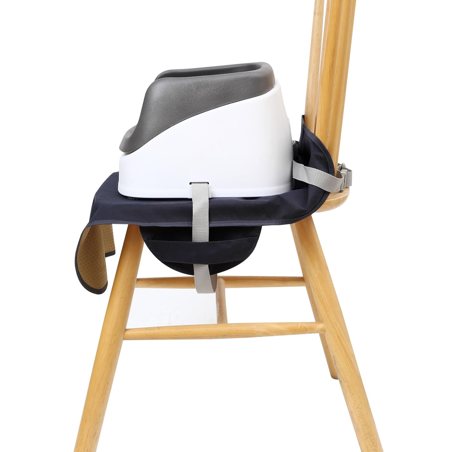 WOMUMON Extra Large Booster Chair Cover, Dining Chair Seat Protector Cover for Booster Seat, Non-Slip Backing, Waterproof, Oil-Proof and Stain-Proof, Easy to Wipe Clean