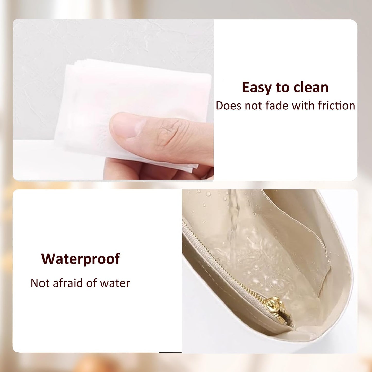 Doxo Upgraded longchamp Organizer Insert, Bag Organizer Insert for Long Champ Large and More, Ultra-light Waterproof DupontPaper le pliage Large Organizer, Keeps Tote Handbag Neat(White,L)