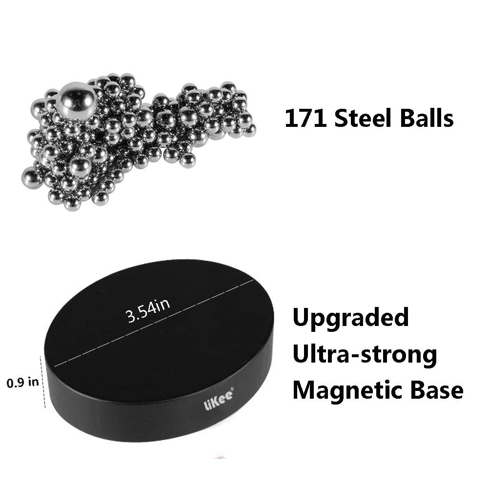 LiKee Magnetic Fidget Toys Desk Decor for Stress Relief